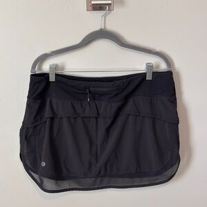 lululemon athletica Black Skort